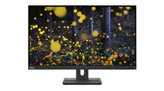 Lenovo ThinkVision E27q-20 LED display 68.6 cm (27") 2560 x 1440 pixels Quad HD Black62D0GAT1UK