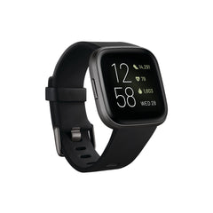 Fitbit Versa 2 3.55 cm (1.4") AMOLED 40 mm Digital 300 x 300 pixels Touchscreen Black, Grey Wi-FiFB507BKBK