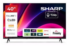 Sharp 2T-C40HE3245KB TV 101.6 cm (40") Full HD Smart TV Wi-Fi Black2T-C40HE3245KB