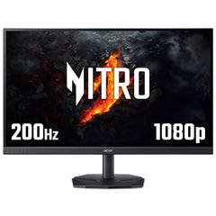 Acer KG1 Nitro KG241YX3 - 23.8" Full HD (1920x1080), 200Hz, 0.5ms, ZeroFrame, HDR10, FreeSync Premium Gaming MonitorUM.QX1EE.315