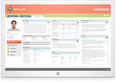 HP Healthcare Edition HC241 computer monitor 61 cm (24") 1920 x 1200 pixels WUXGA LED White3ME68AA#ABB