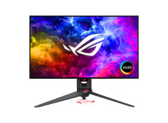 ASUS ROG Swift OLED PG27AQDM computer monitor 67.3 cm (26.5") 2560 x 1440 pixels Wide Quad HD Black - 90LM08Q0-B01A70