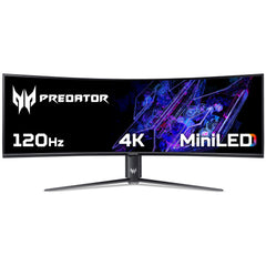 Acer Predator Z57 curved ultra-wide MiniLED gaming monitor - 57", 32:9, MiniLED, 1000R curve, Double 4K Ultra HD, 240Hz, 1ms, AMD FreeSync Premium, DisplayHDR 1000, HDMI, DP & USB-C - UM.NZ7EE.002