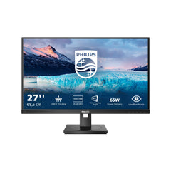 Philips S Line 273S1/00 computer monitor 68.6 cm (27") 1920 x 1080 pixels Full HD LCD Black273S1/00