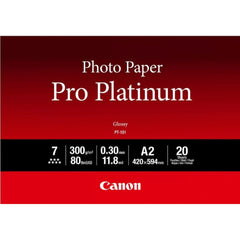 Canon PT-101 Pro Platinum Photo Paper A2 - 20 Sheets2768B067