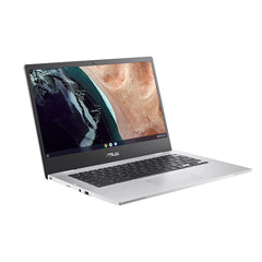 ASUS Chromebook CX1 CX1400CKA-NK0408 Intel® Pentium® Silver N6000 35.6 cm (14") Full HD 4 GB LPDDR4x-SDRAM 128 GB eMMC Wi-Fi 6 (802.11ax) ChromeOS Silver90NX03I2-M00E80