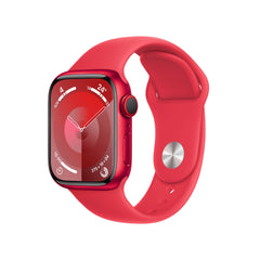 Apple Watch Series 9 GPS + Cellular 41mm (PRODUCT)RED Aluminium Case w/ (PRODUCT)RED Sport Band - S/MMRY63QA/A