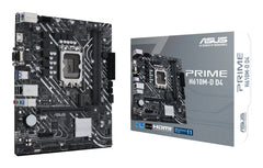 ASUS PRIME H610M-D D4 Intel H610 LGA 1700 micro ATX - 90MB1A00-M0EAY0