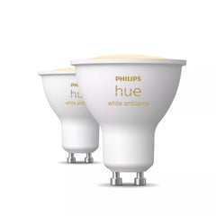 Philips Hue White ambience GU10 – smart spotlight – (2-pack)929003666702