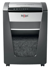 Rexel M515 paper shredder Micro-cut shredding 60 dB 23 cm Black, Silver2104577