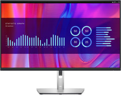DELL P Series P3223DE LED display 80 cm (31.5") 2560 x 1440 pixels Quad HD LCD BlackDELL-P3223DE