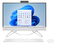 HP 24-cb1008na Intel® Core™ i3 i3-1215U 60.5 cm (23.8") 1920 x 1080 pixels All-in-One PC 4 GB DDR4-SDRAM 256 GB SSD Windows 11 Home Wi-Fi 5 (802.11ac) White6L313EA