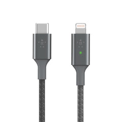 Belkin Smart LED USB-C to Lightning GreyCAA006BT04GR