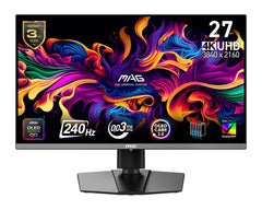 MSI MAG 272UP QD-OLED X24 computer monitor 67.3 cm (26.5") 3840 x 2160 pixels 4K Ultra HD BlackMAG 272UP QD-OLED X24