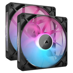 Corsair iCUE LINK RX140 RGB Computer case Fan 14 cm Black 2 pc(s)CO-9051020-WW