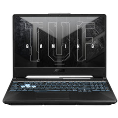 ASUS TUF Gaming A15 FA506NF-HN008W laptop AMD Ryzen™ 5 7535H 39.6 cm (15.6") Full HD 16 GB DDR5-SDRAM 512 GB SSD NVIDIA GeForce RTX 2050 Wi-Fi 6 (802.11ax) Windows 11 Home Belgian Black - FA506NF-HN008W