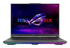 ASUS ROG Strix G16 G614JZ-N4024W Intel® Core™ i9 i9-13980HX Laptop 40.6 cm (16") WQXGA 16 GB DDR5-SDRAM 1 TB SSD NVIDIA GeForce RTX 4080 Wi-Fi 6E (802.11ax) Windows 11 Home Grey90NR0CZ1-M00260