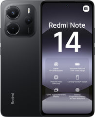 Xiaomi Redmi Note 14 16.9 cm (6.67") Hybrid Dual SIM 4G USB Type-C 6 GB 128 GB 5500 mAh BlackMZB0J01EU