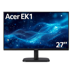 Acer EK1 (EK271 E) 27" Full HD (1920 x 1080), 100Hz Refresh, 1ms Response, IPS LED Monitor - UM.HE1EE.E06