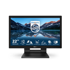 Philips B Line 222B9TA/00 LED display 54.6 cm (21.5") 1920 x 1080 pixels Full HD LCD Touchscreen Tabletop Black222B9TA/00