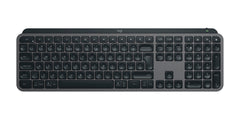 Logitech Master MX Keys Combo for Bussiness keyboard Mouse included Office RF Wireless + Bluetooth QWERTY US International Graphite920-010933