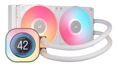 Corsair iCUE LINK TITAN 240 RX LCD Processor All-in-one liquid cooler 12 cm White 1 pc(s)CW-9061025-WW
