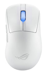 ASUS ROG Keris II Ace Wireless AimPoint White mouse Gaming Right-hand RF Wireless + Bluetooth + USB Type-A Optical 42000 DPI - 90MP03N0-BMUA10