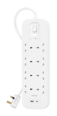 Belkin Connect White 8 AC outlet(s) 2 mSRB003AF2M