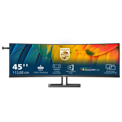 Philips 6000 series 45B1U6900C/00 LED display 113 cm (44.5") 5120 x 1440 pixels UltraWide Dual Quad HD Black45B1U6900C/00