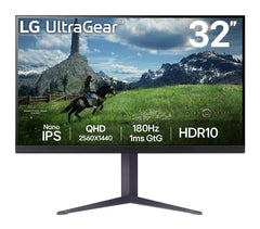 LG 32GS85Q-B computer monitor 80 cm (31.5") 2560 x 1440 pixels Quad HD Black32GS85Q-B.AEK