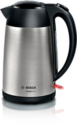 Bosch TWK3P420GB electric kettle 1.7 L 3000 W Black, Stainless steelTWK3P420GB