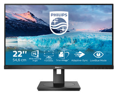Philips S Line 222S1AE/00 computer monitor 54.6 cm (21.5") 1920 x 1080 pixels Full HD LCD Black222S1AE/00