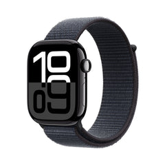 Apple Watch Series 10 GPS 46mm Jet Black Aluminium Case with Ink Sport LoopMWWR3QA/A