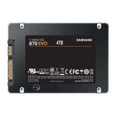Samsung 870 EVO 4 TB 2.5" Serial ATA III V-NANDMZ-77E4T0B/EU