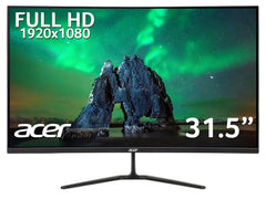 Acer ED0 ED320QRPbiipx 31.5 inch FHD Curved Monitor (VA Panel, FreeSync, 165Hz, 5ms, DP, HDMI, Black)UM.JE0EE.P04
