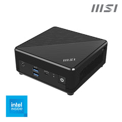 MSI Cubi N ADL S Intel N100 Barebone, NUC, SFF, Mini Computer, HTPC, (NO RAM, NO Storage, NO OS), Fanless/UHD Graphics/Type C/HDMI/DisplayPort/Dual LAN/WiFi 5/BT 5.1/VESA4711377199056