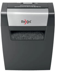 Rexel X308 paper shredder Cross shredding 22 cm Black, Silver2104570