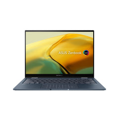 ASUS Zenbook 14 Flip OLED UP3404VA-KN057W Intel® Core™ i7 i7-1360P Hybrid (2-in-1) 35.6 cm (14") Touchscreen 2.8K 16 GB LPDDR5-SDRAM 1 TB SSD Wi-Fi 6E (802.11ax) Windows 11 Home Blue90NB10E2-M00200
