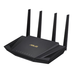ASUS RT-AX58U wireless router Gigabit Ethernet Dual-band (2.4 GHz / 5 GHz) Black - 90IG06Q0-MU9B00