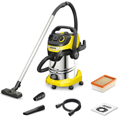 Karcher WD 6 P Premium Wet and Dry Vacuum Cleaner 30L - WD 6 P