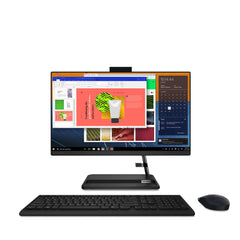 Lenovo IdeaCentre AIO 3 24ADA6 AMD Athlon 3050U 60.5 cm (23.8") 1920 x 1080 pixels All-in-One PC 4 GB DDR4-SDRAM 256 GB SSD Windows 11 Home Wi-Fi 5 (802.11ac) BlackF0FX009SUK