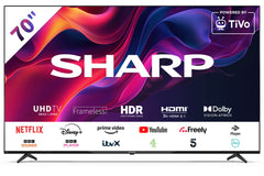Sharp 70GK4245K 70" 4K Ultra HD Powered by TiVo Smart TV4T-C70GK4245KB