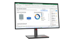 Lenovo ThinkVision P27q-30 LED display 68.6 cm (27") 2560 x 1440 pixels Black63A2GAT1UK