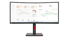 Lenovo ThinkVision T34w-30 LED display 86.4 cm (34") 3440 x 1440 pixels Wide Quad HD Black63D4GAR1WL