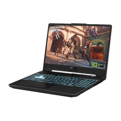 ASUS TUF Gaming F15 FX506HE-HN018W Intel® Core™ i7 i7-11800H Laptop 39.6 cm (15.6") Full HD 8 GB DDR4-SDRAM 512 GB SSD NVIDIA GeForce RTX 3050 Ti Wi-Fi 6 (802.11ax) Windows 11 Home Black90NR0704-M00JT0