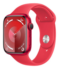 Apple Watch Series 9 GPS 45mm (PRODUCT)RED Aluminium Case w/ (PRODUCT)RED Sport Band - M/LMRXK3QA/A