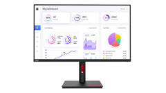 Lenovo ThinkVision T32p-30 LED display 80 cm (31.5") 3840 x 2160 pixels 4K Ultra HD Black63D2GAT1UK