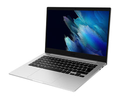 Samsung Galaxy Book Go Qualcomm Snapdragon 7c Laptop 35.6 cm (14") Full HD 4 GB LPDDR4-SDRAM 128 GB SSD Wi-Fi 5 (802.11ac) Windows 11 Home SilverNP345XLA-KBDEM
