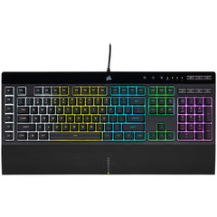 Corsair K55 RGB PRO keyboard Gaming USB QWERTY UK English BlackCH-9226765-UK