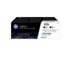HP 410X 2-pack High Yield Black Original LaserJet Toner CartridgesCF410XD